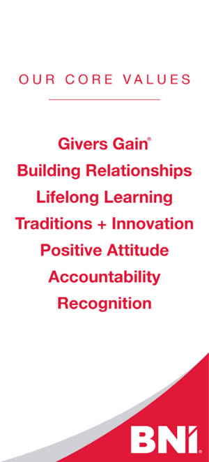 BNI's Core Values